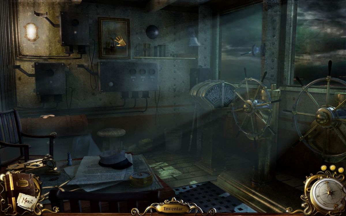 Curse of the Ghost Ship (Windows) screenshot: Cockpit