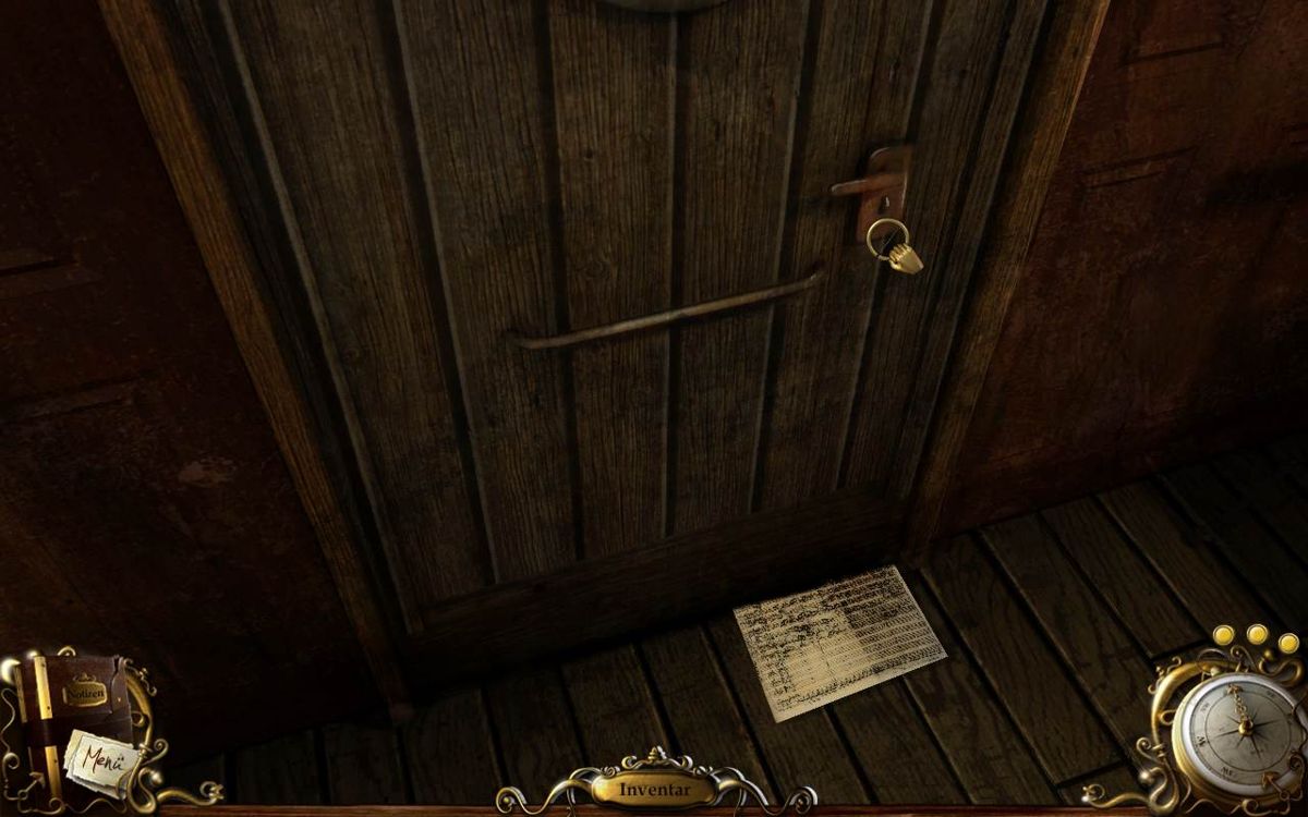 Curse of the Ghost Ship (Windows) screenshot: Wooden Door