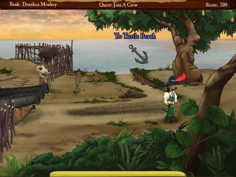 Jolly Rover (Windows) screenshot: A mango tree