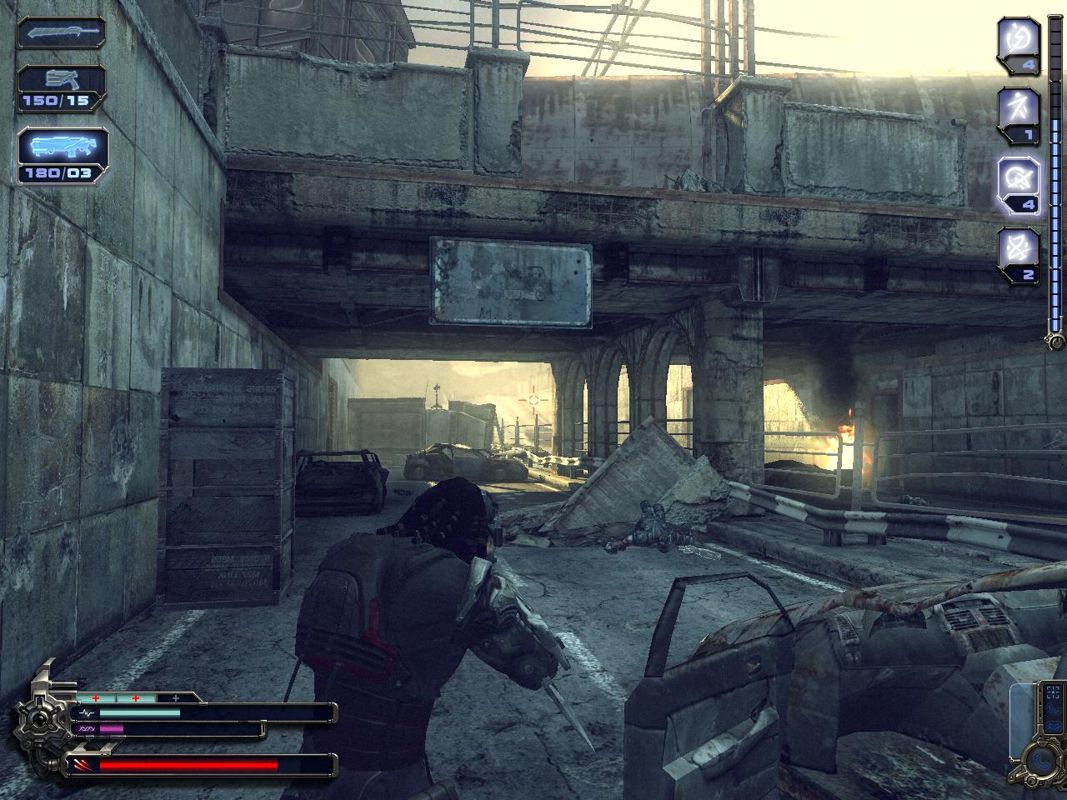 Collapse: The Rage (Windows) screenshot: Under the bridge
