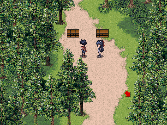 Guren (Windows) screenshot: Found two treasure chests