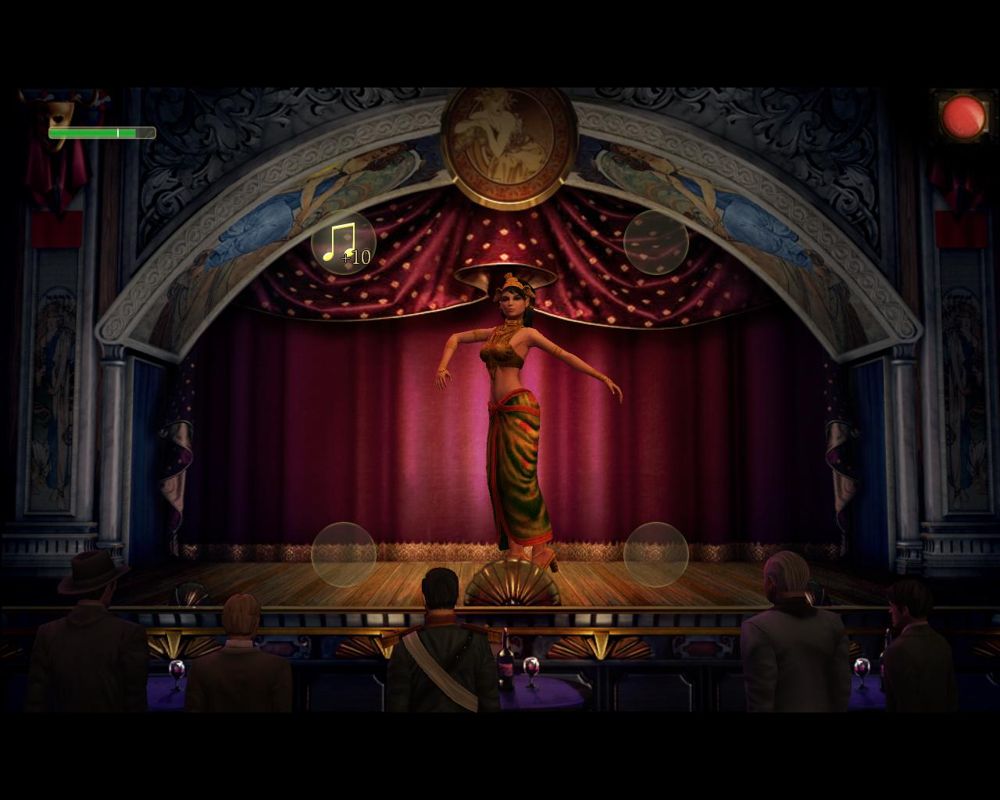 Mata Hari (Windows) screenshot: "Dancing" mini-game