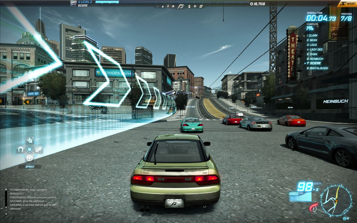Need for Speed: World (Windows) screenshot: Start of a race