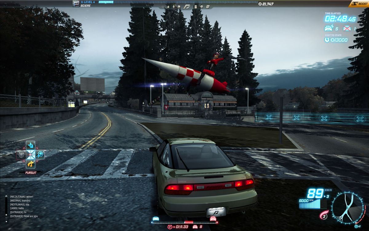 Need for Speed: World (Windows) screenshot: One of the many points of interest