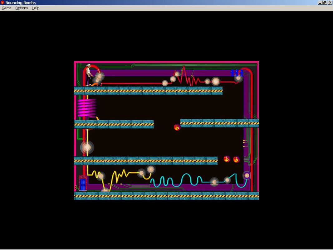 Bouncing Bombs (Windows) screenshot: Level 3