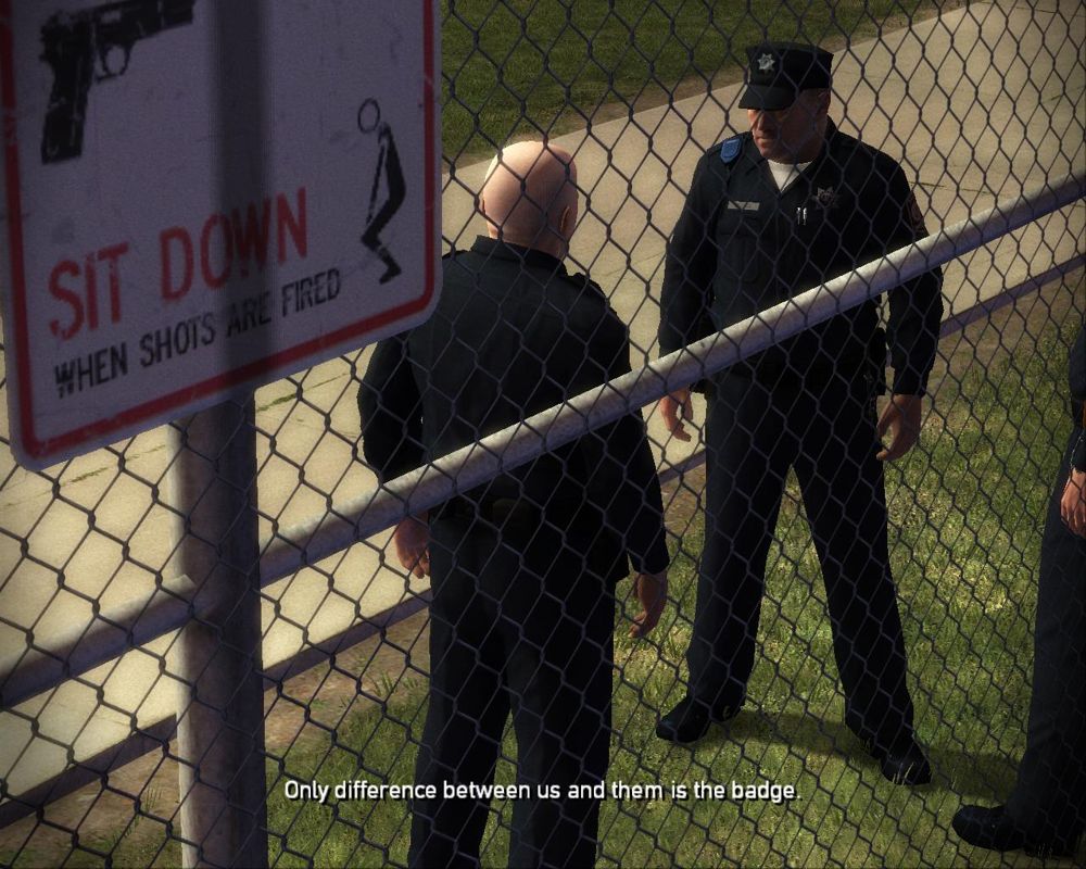 Prison Break: The Conspiracy (Windows) screenshot: Interesting poster