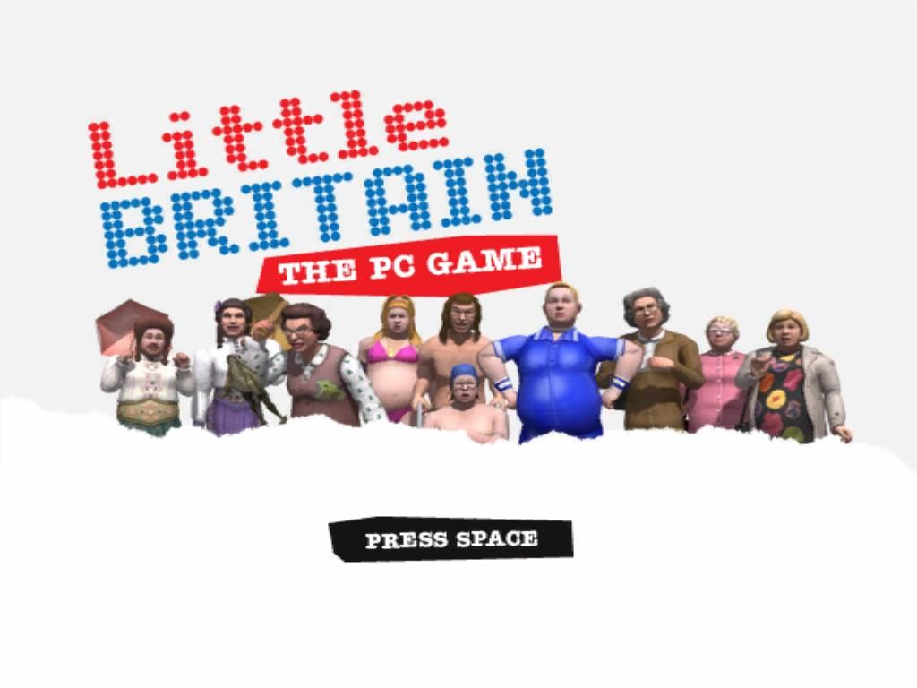 Little Britain: The Video Game (Windows) screenshot: Title screen
