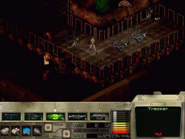 Cybermercs: The Soldiers of the 22nd Century (Windows) screenshot: Rescue the hostages
