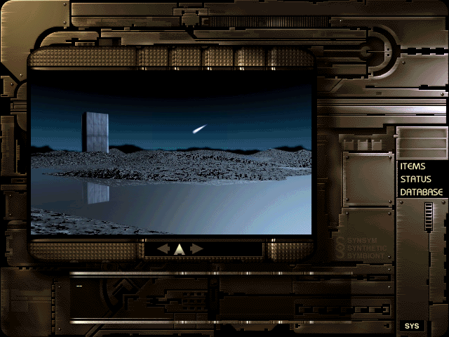 Symbiocom (Windows) screenshot: Outside of the secret facility.