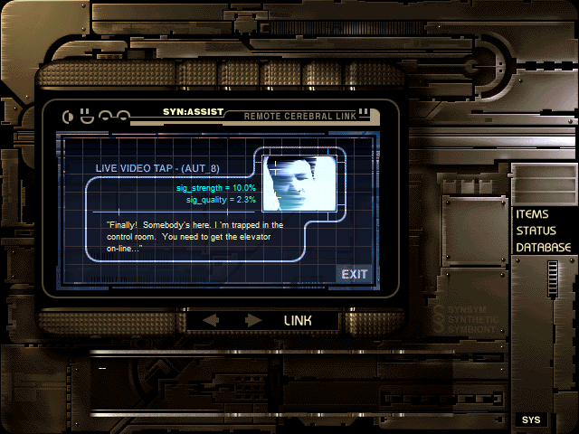 Symbiocom (Windows) screenshot: A survivor!