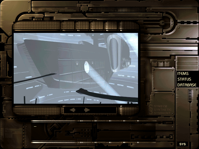 Symbiocom (Windows) screenshot: A dogship docked.