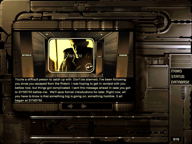 Symbiocom (Windows) screenshot: I seem to have an ally.