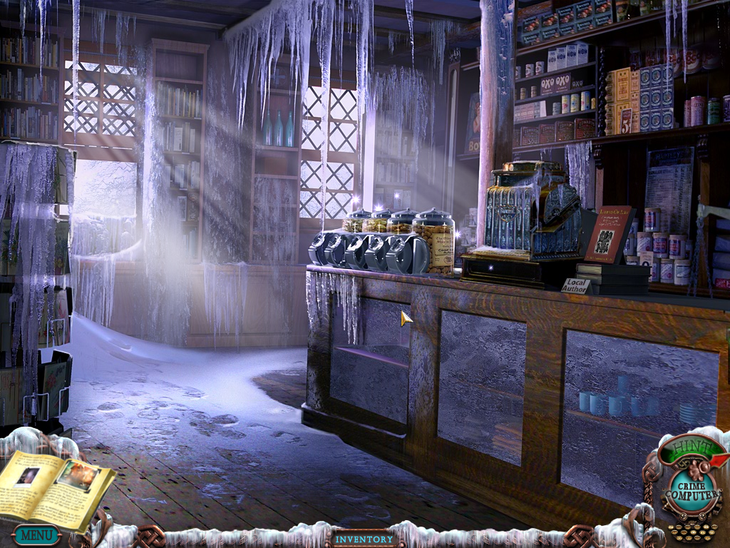 Mystery Case Files: Dire Grove (Windows) screenshot: In the grocery store an open window.