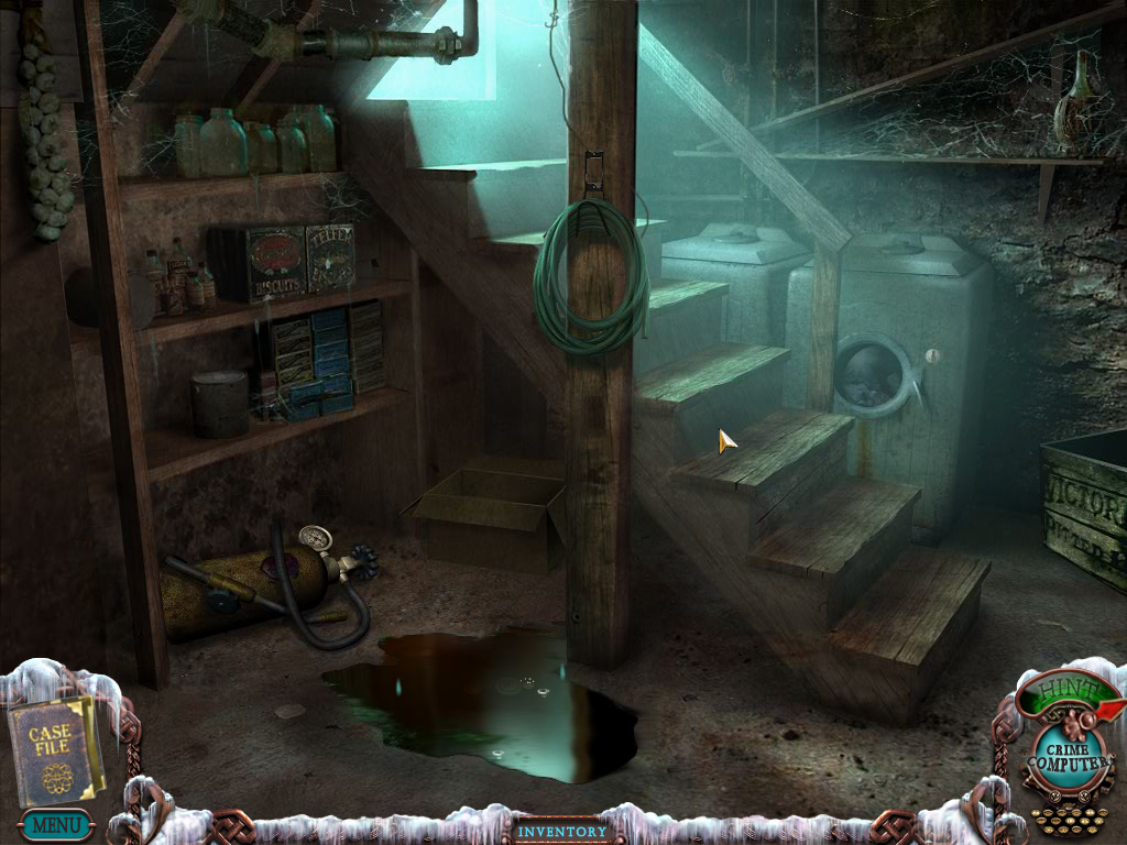 Mystery Case Files: Dire Grove (Windows) screenshot: In the basement.