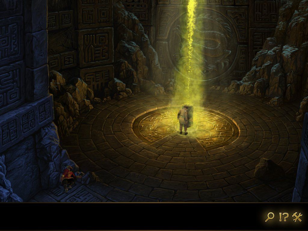 Lost Horizon (Windows) screenshot: Enter Shambala in the prologue