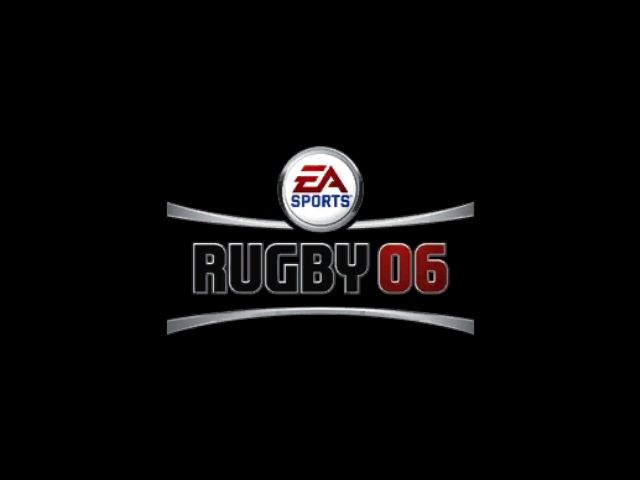 Rugby 06 (Windows) screenshot: Splash shown in intro sequence