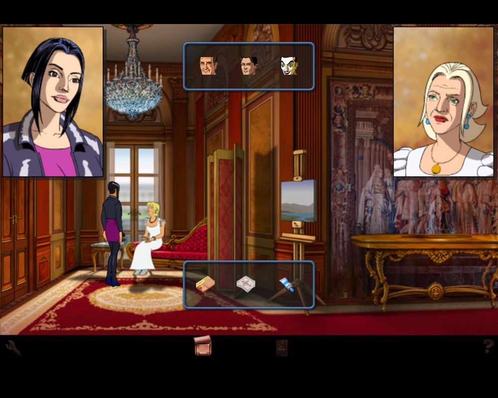 Broken Sword: Shadow of the Templars - The Director's Cut (Windows) screenshot: The new dialogue system