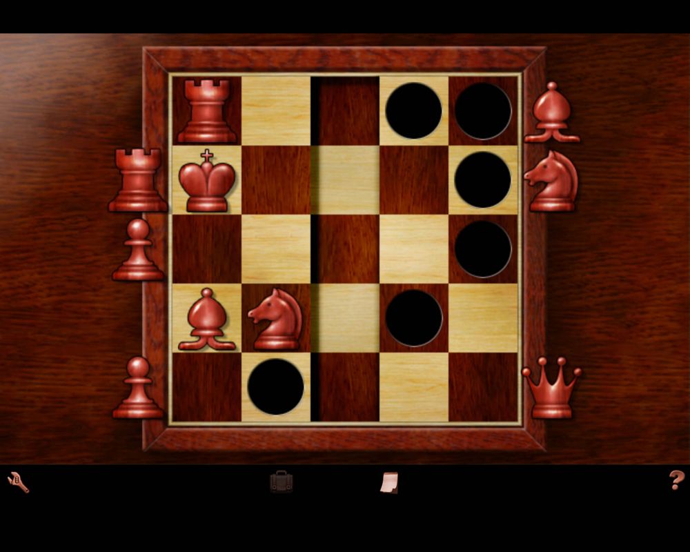 Broken Sword: Shadow of the Templars - The Director's Cut (Windows) screenshot: The chess puzzle was revised