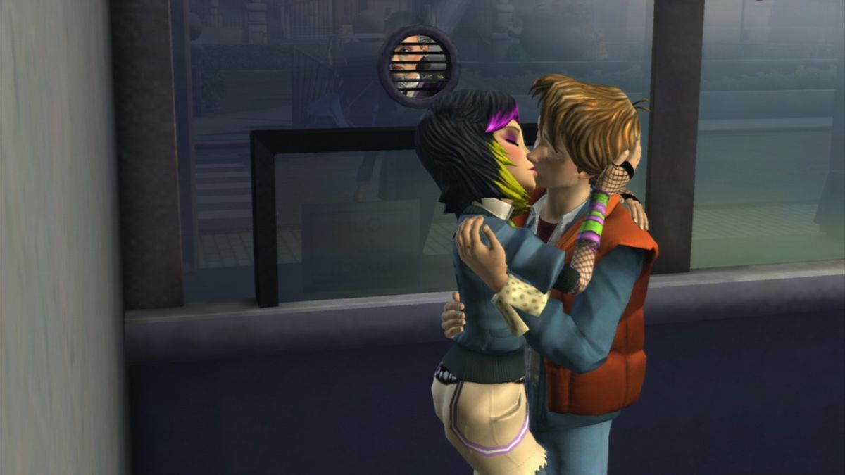 Back to the Future: The Game (PlayStation 3) screenshot: Episode 3 - Won the girl back.