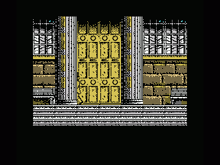 Viaje al centro de la tierra (MSX) screenshot: Game intro