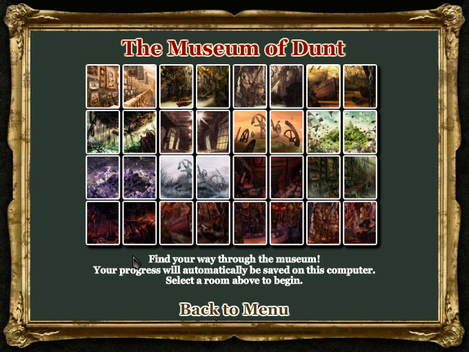 Screenshot of Museum of Thieves (Browser, 2010) - MobyGames