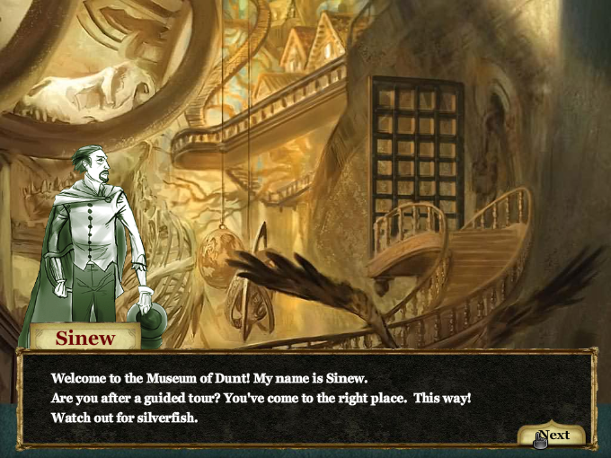 Screenshot of Museum of Thieves (Browser, 2010) - MobyGames