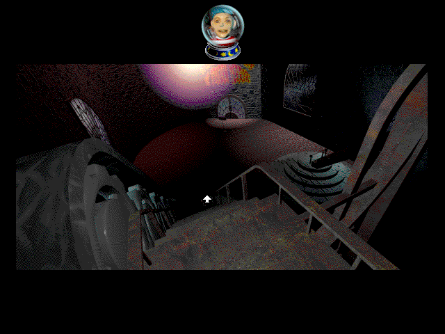 The Residents' Bad Day on the Midway (Macintosh) screenshot: The Snowman foyer entrance