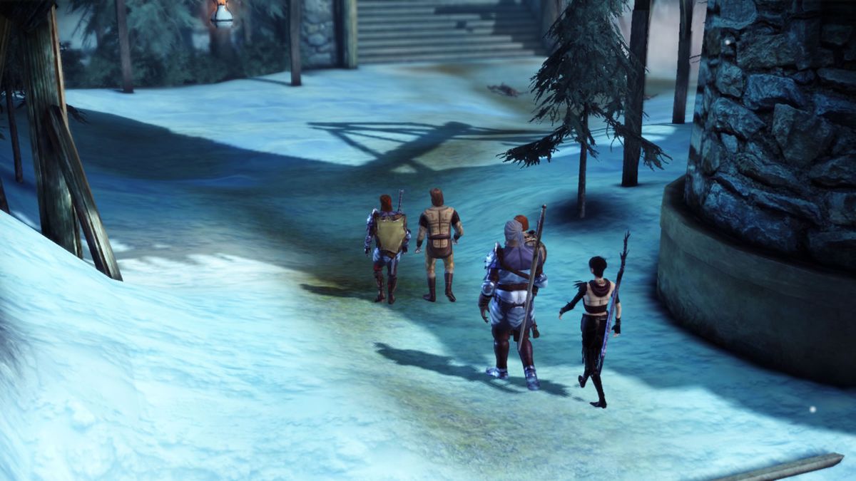 Dragon Age: Origins - Warden's Keep (Windows) screenshot: Entering Warden's Keep