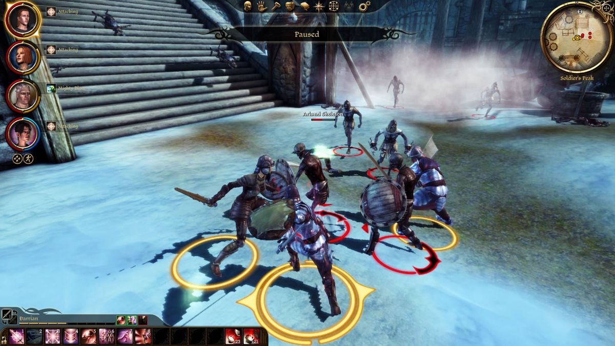 Dragon Age: Origins - Warden's Keep (Windows) screenshot: Of course there is also a lot of fighting in this DLC