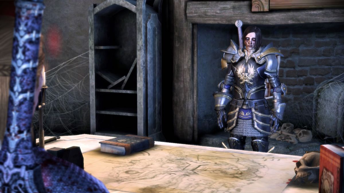 Dragon Age: Origins - Warden's Keep (Windows) screenshot: Meeting a possessed person