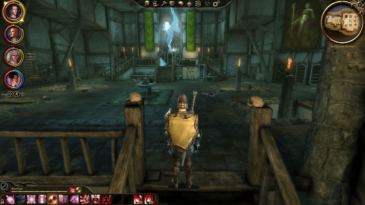Dragon Age: Origins - Warden's Keep (Windows) screenshot: Another impressive room