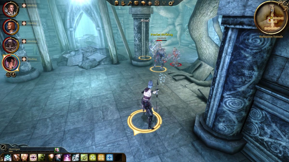 Dragon Age: Origins - Return to Ostagar (Windows) screenshot: The way leads to a tunnel