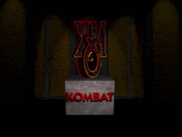 Mortal Kombat 3 (Windows) screenshot: In-game logo is spinning
