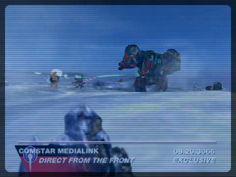 MechWarrior 4: Mercenaries (Windows) screenshot: "...there is only war."