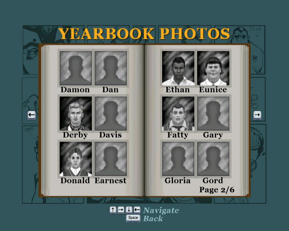 Bully: Scholarship Edition (Windows) screenshot: The yearbook. Gotta catch 'em all!