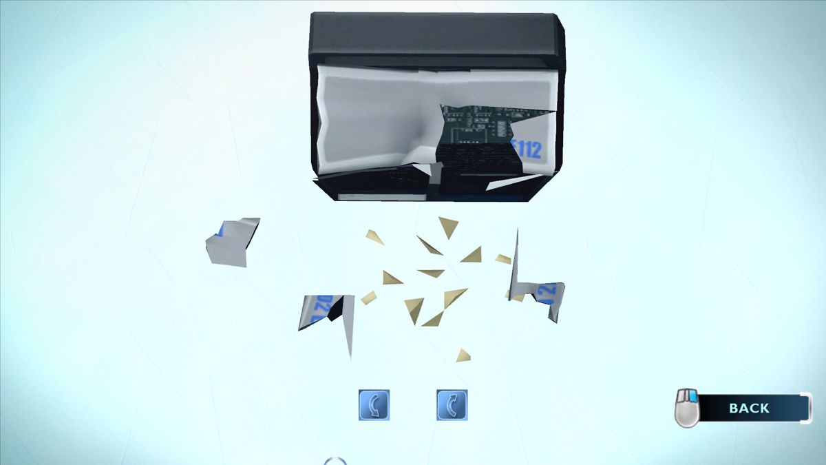 CSI: Crime Scene Investigation - Fatal Conspiracy (Windows) screenshot: Puzzling together broken medical equipment