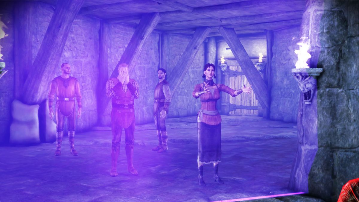 Dragon Age: Origins - The Stone Prisoner (Windows) screenshot: There are a few survivors!