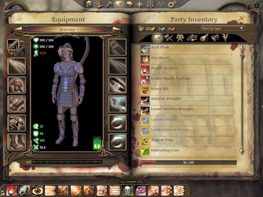 Dragon Age: Origins - Witch Hunt (Windows) screenshot: New characters begin at level 20