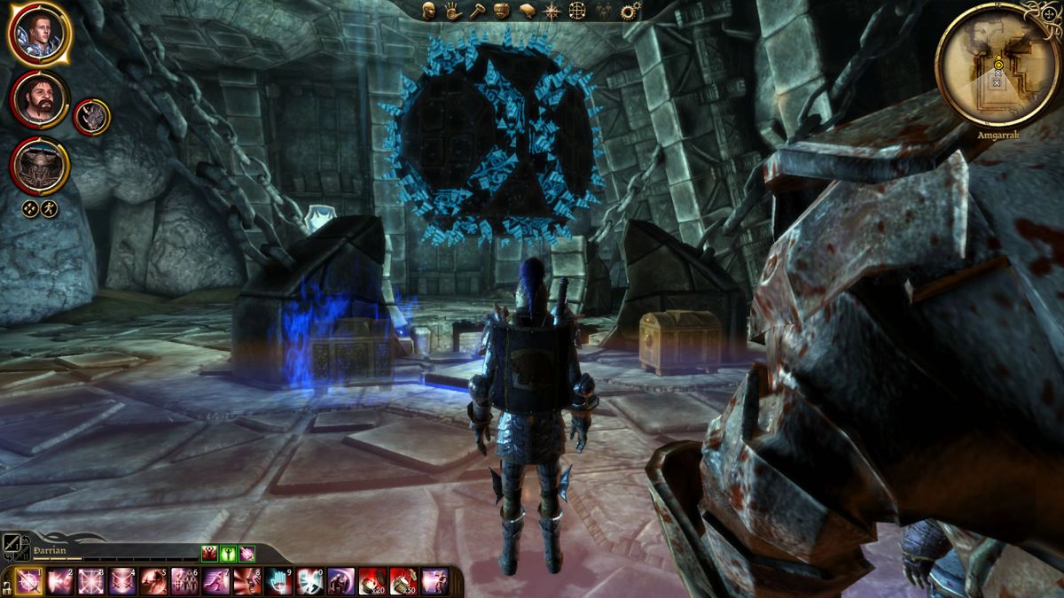 Screenshot of Dragon Age: Origins - The Golems of Amgarrak