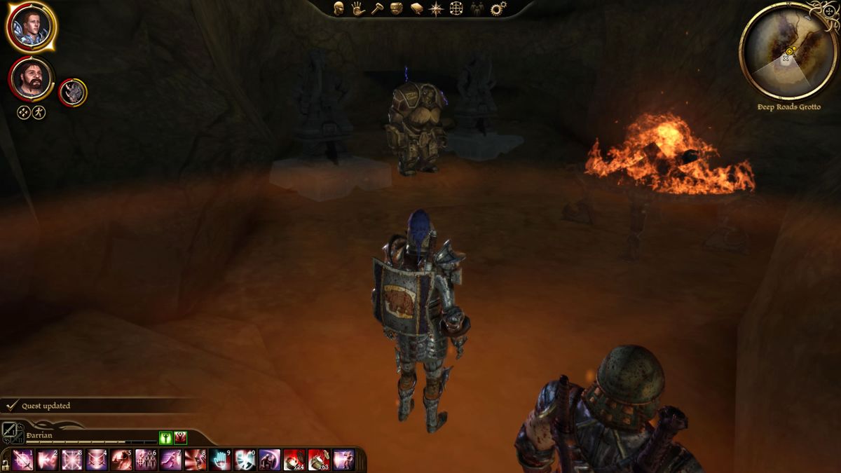 Screenshot of Dragon Age: Origins - The Golems of Amgarrak