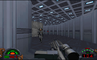 Star Wars: Dark Forces (DOS) screenshot: Imperial scum