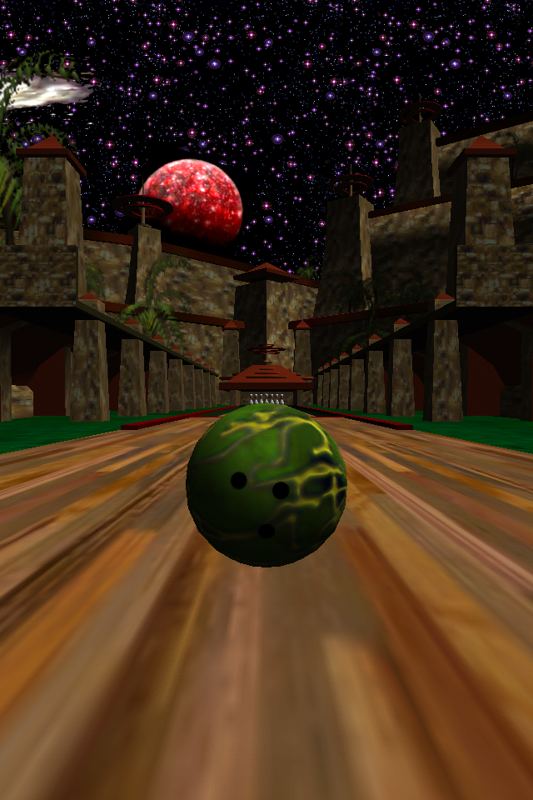 HyperBowl Arcade Edition (iPhone) screenshot: Classic lane