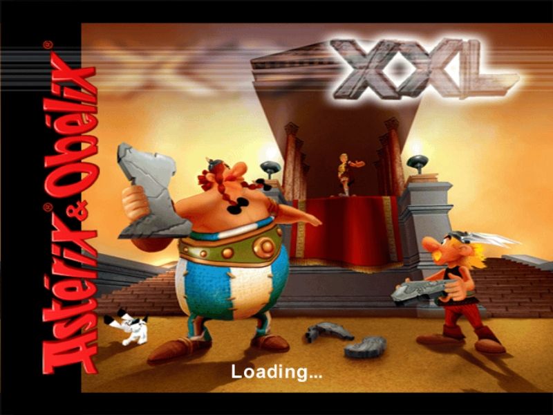 Asterix and Obelix: Kick Buttix (Windows) screenshot: Loading Screen