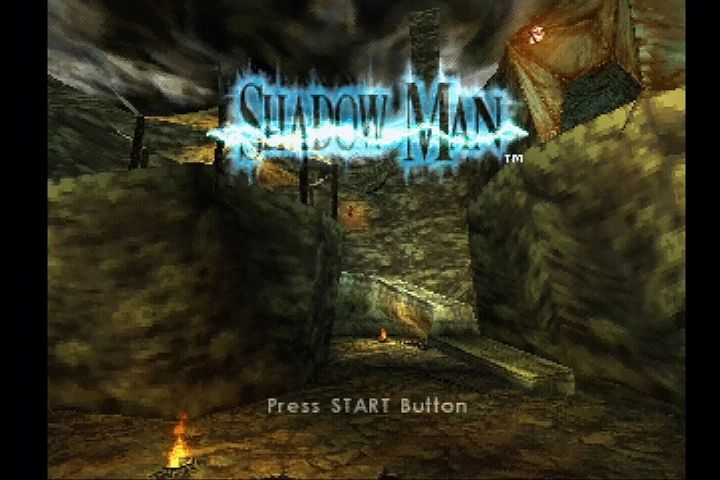 Shadow Man (PlayStation) screenshot: Title screen