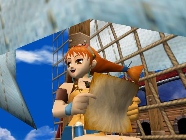 Skies of Arcadia (Dreamcast) screenshot: Intro: Aika