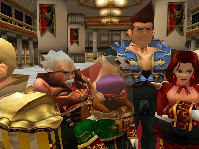 Skies of Arcadia (Dreamcast) screenshot: Intro: assorted bad guys