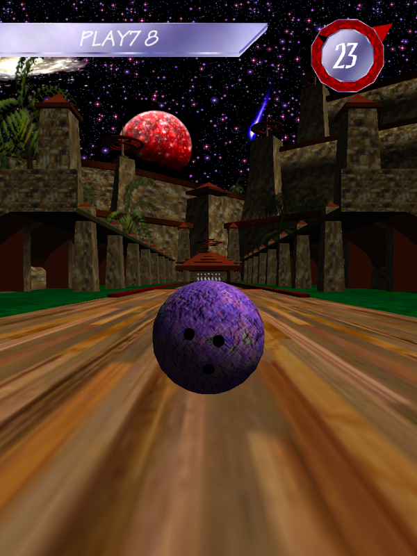 HyperBowl Arcade Edition (iPad) screenshot: Classic lane