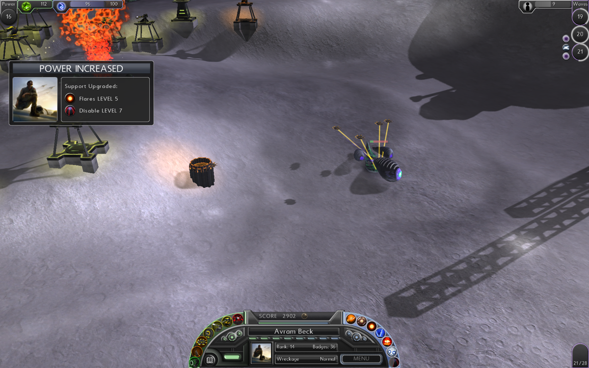 Sol Survivor (Windows) screenshot: Drones in action