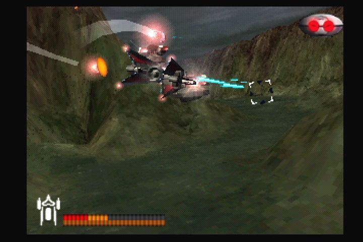 Vanark (PlayStation) screenshot: Launch missiles with Square.
