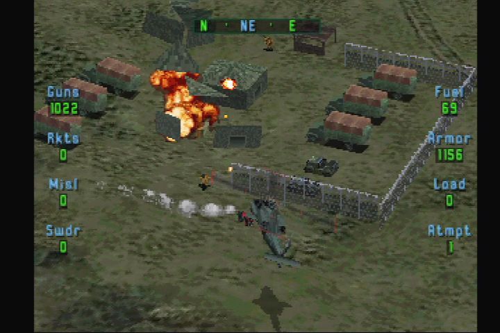 Screenshot Of Soviet Strike (PlayStation, 1996) - MobyGames